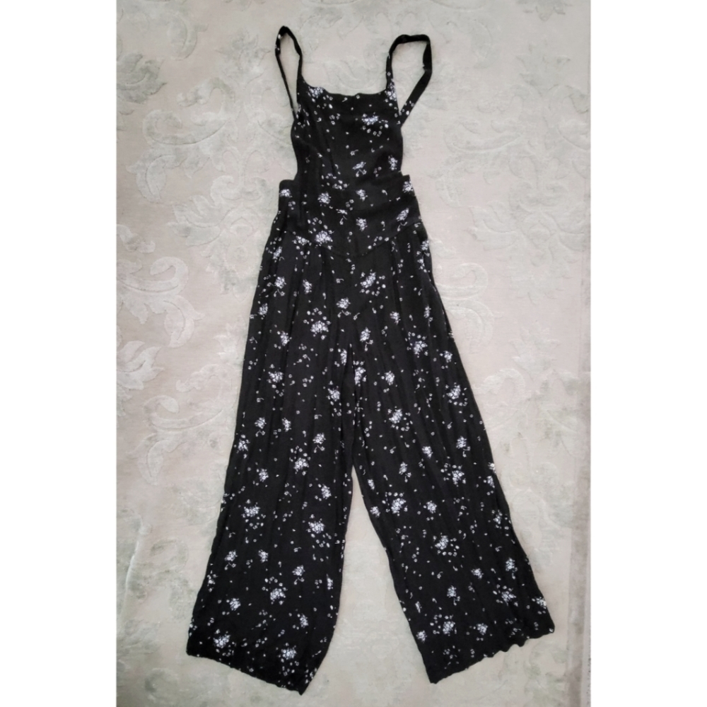 Free people Sweet floral overalls, XS